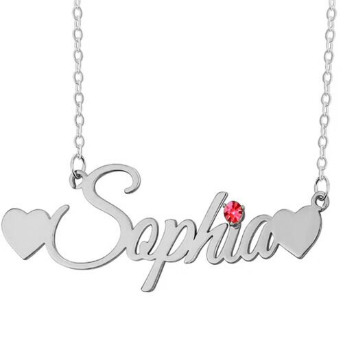 "Warm Greetings" Personalized Name Necklace