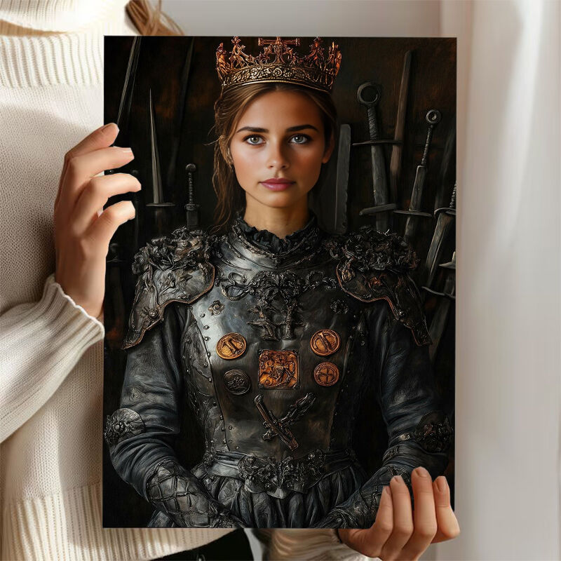 Personalized Goddess Portraits with Custom Face Swap Creative Gift for Friend