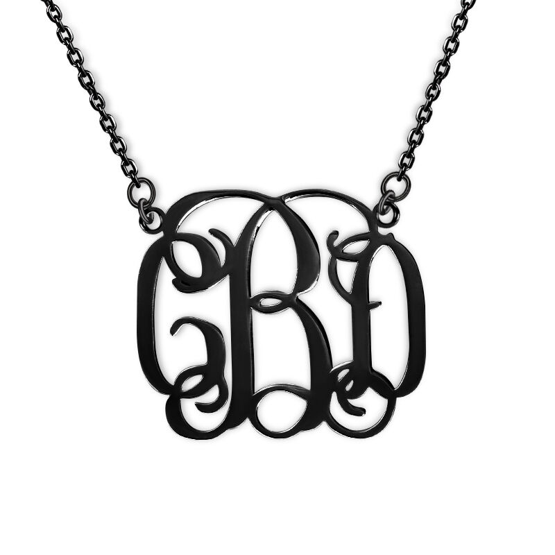 "Design for You" Personalized Monogram Necklace