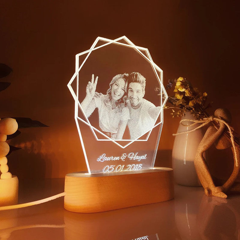 Einzigartiges Geschenk individuelles 3D Led Lampe Acryl Nachtlicht
