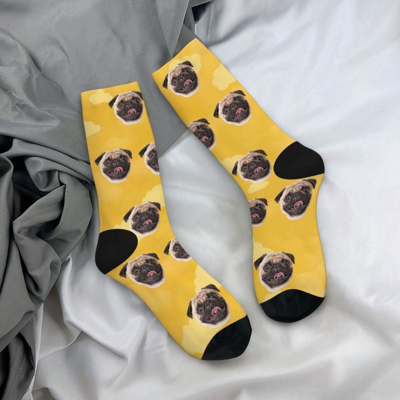 Calcetines personalizados con foto para amantes de las mascotas