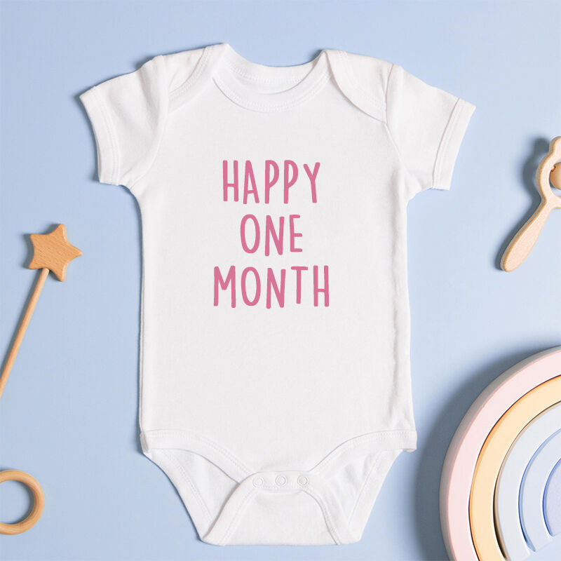 Personalisierte Baby-Strampler Feiern Sie die Geburt Ihres Babys Warmes Geschenk für neue Mama