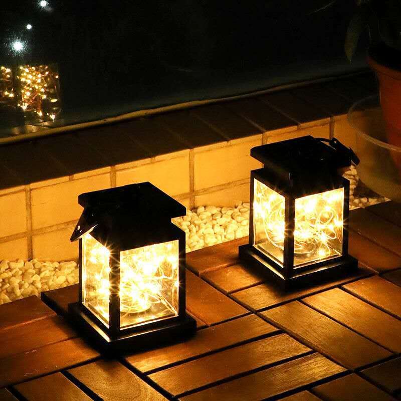 Personalisiertes Solar-Nachtlicht Retro-Gartenwand-Dekorationslicht zum Valentinstag