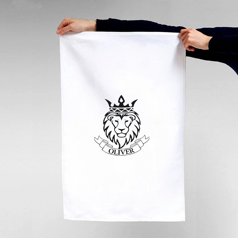 Personalized Towel with Custom Name The Lion King Pattern Attractive Gift for Boyfriend