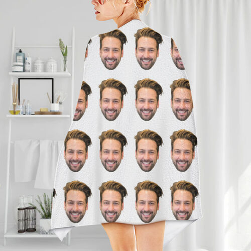 Asciugamano da bagno con immagine personalizzata Regalo cattivo e creativo