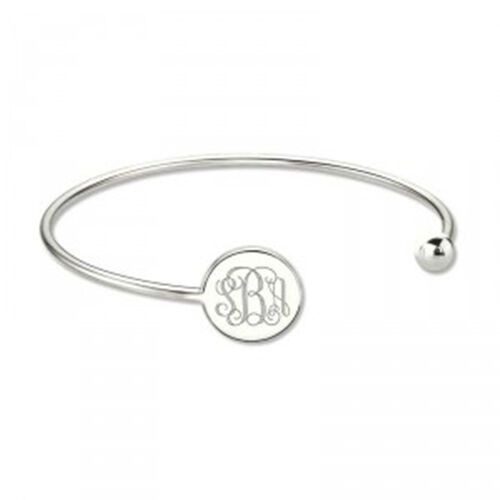 "Always & Forever" Custom Monogram Bangle