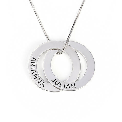 "Our Destiny" Personalized Circle Necklace