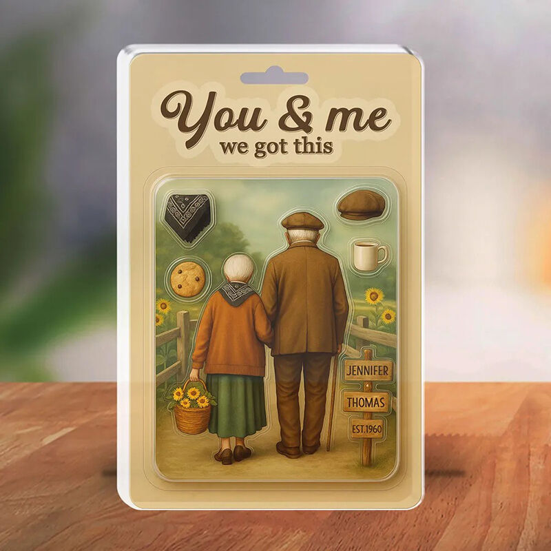 Personalized Name Acrylic Plaque Perfect Gift for Couple