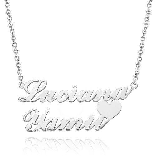 "Always remember" Personalized Name Necklace