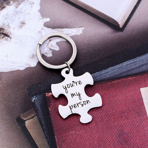 "Smiling Face" Custom Engraved Key Chain