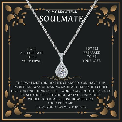 Gift for Lover "You Have This Incredible Way Of Making My Heart Happy" Necklace