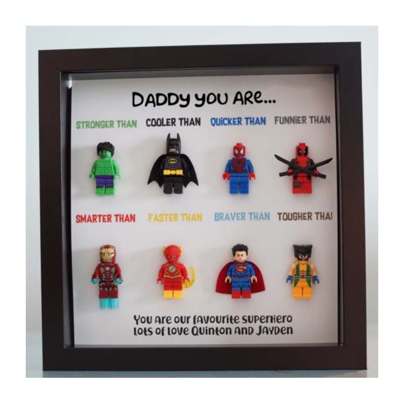 "You Are Our Favorite Superhero" Personalised Superhero Frame
