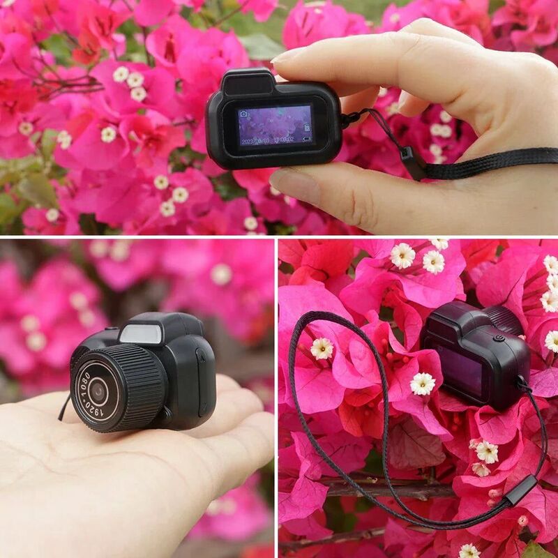 Mini kamera nyckelknippa Lustig gåva för fotografiälskare