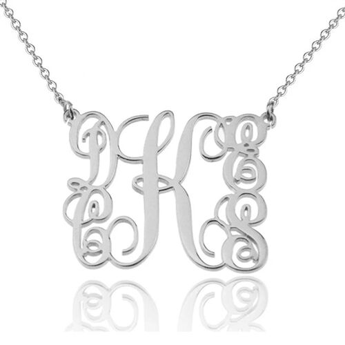 "Remember You" Personalized Monogram Necklace