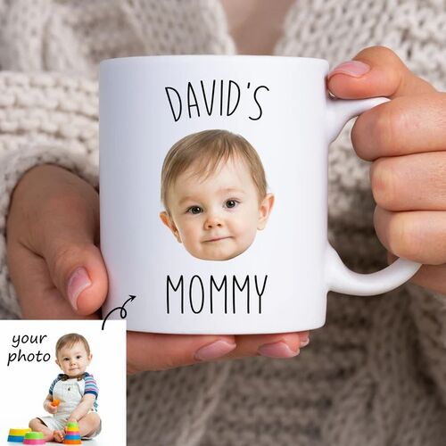 Personalized Baby Face Custom Photo Mug
