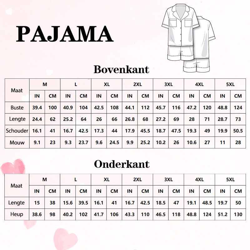 Gepersonaliseerde pyjama set met gepersonaliseerde letter Creatief cadeau voor vrienden