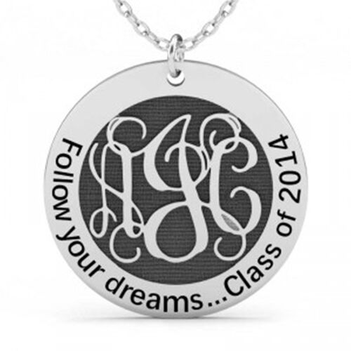 "Con Te" Monogramma Collana Personalizzata