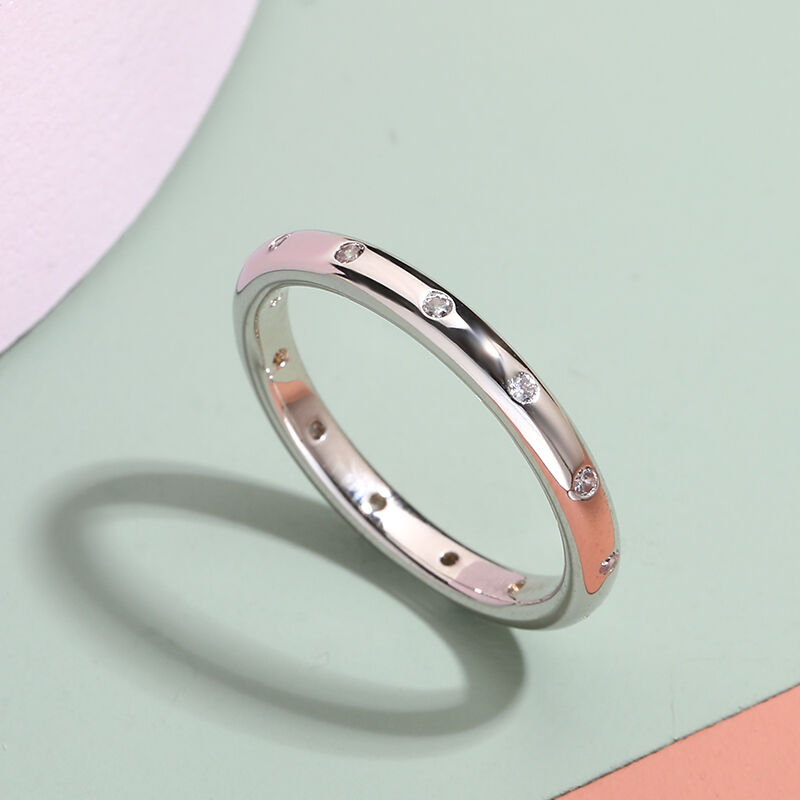 Simple Silver Women's Band