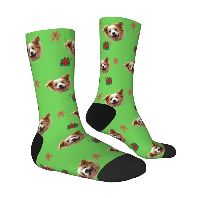 Custom Face Socks Pet Photo Christmas Gifts for Pet Lovers