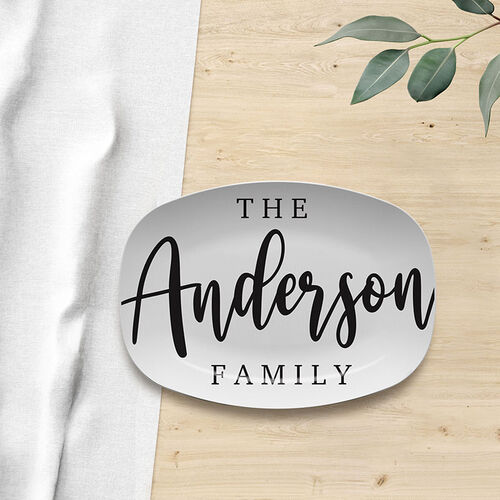 Personalized Name Plate Minimalist Gift for Wedding