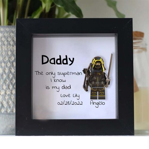 "The Only Superman I Know is My Dad" Personalised Superhero Frame