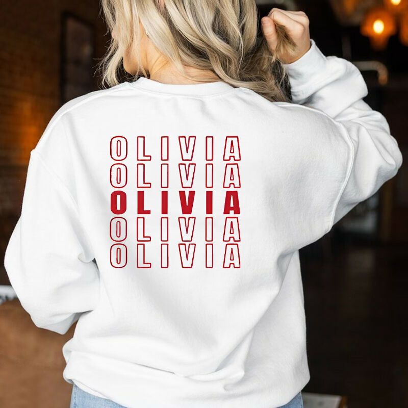 Personalized Sweatshirt This Is Your Arena Custom Photo Name Design Creative Gift for Sports Lovers