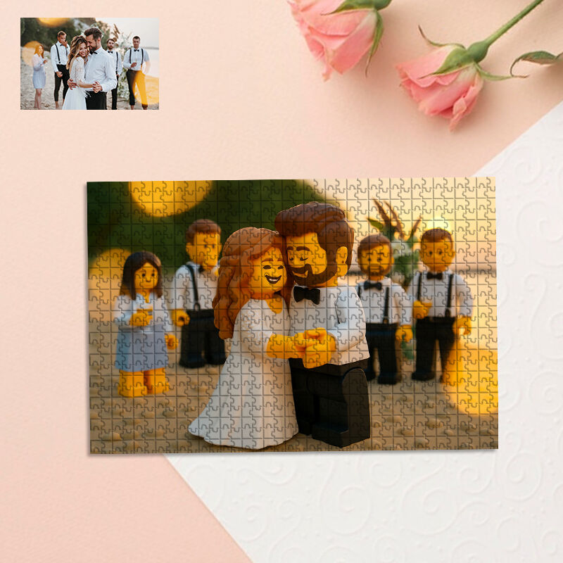 Personalized Photo Puzzle Best Gift for Your Love