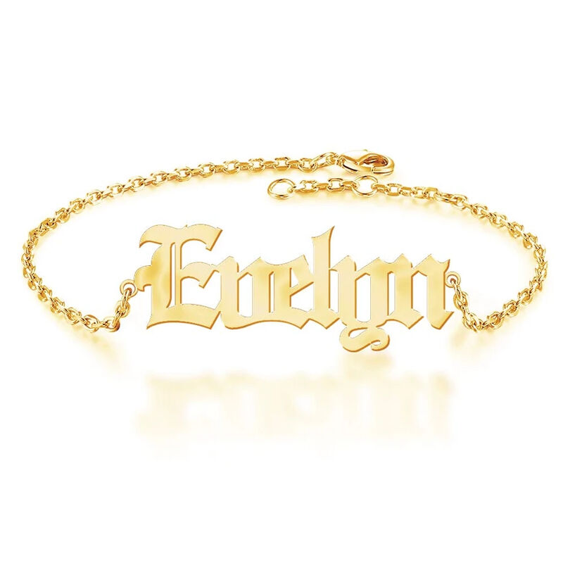 "Always & Forever" Engravable Name Bracelet