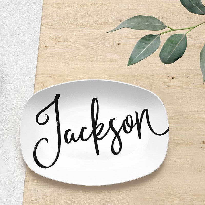 Personalized Name Plate Simple Valentine's Gift