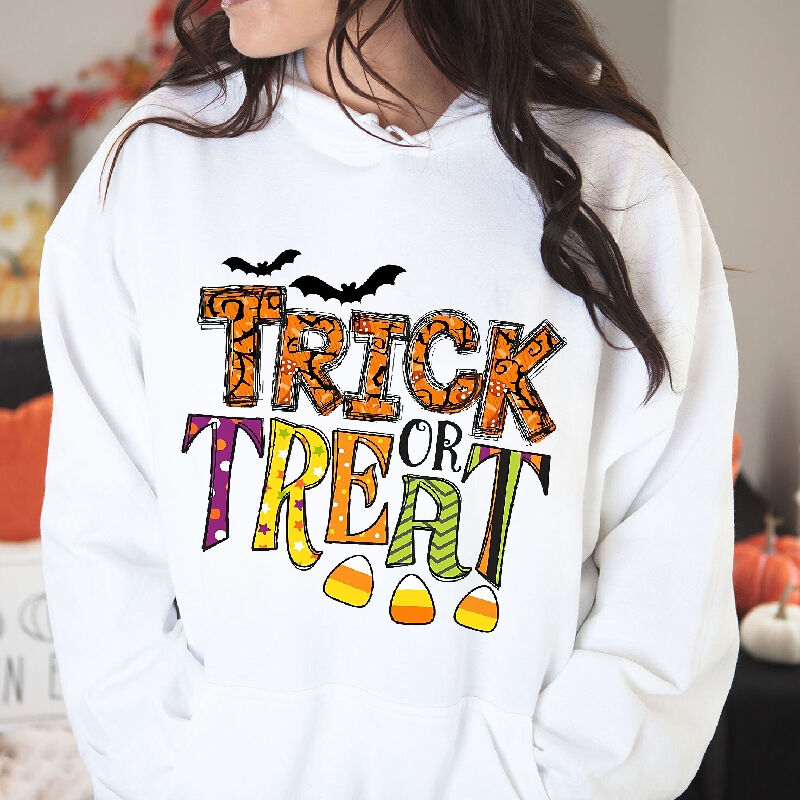 Halloween Design Hoodie "Trick Or Treat"