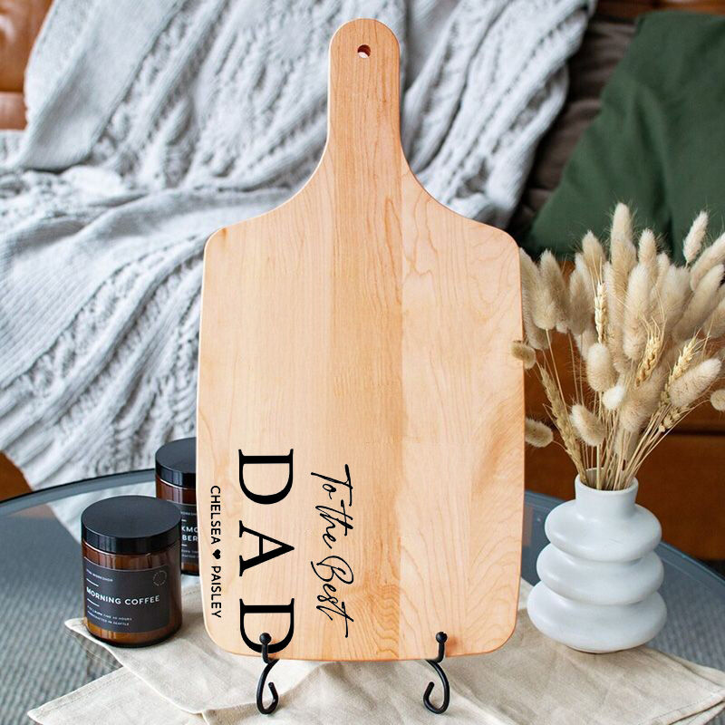 Personalized Name Charcuterie Board Useful Present for Dear Dad