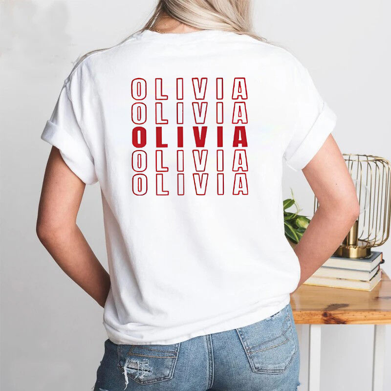 写真入り 名前 数字 Tシャツ オリジナル