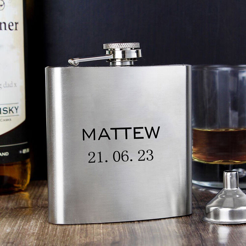 Personalized Name And Date Wine Pot Unique Gift for Important Person