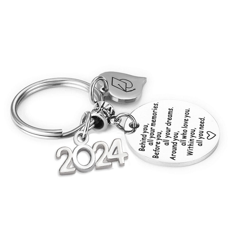 "2023" Custom Engraved Graduation's Key Chain