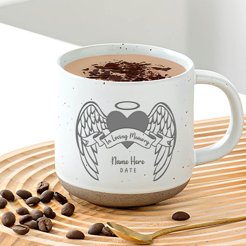 Personalized Ceramic Cups Customized Name Memorial Gifts For Loved Ones