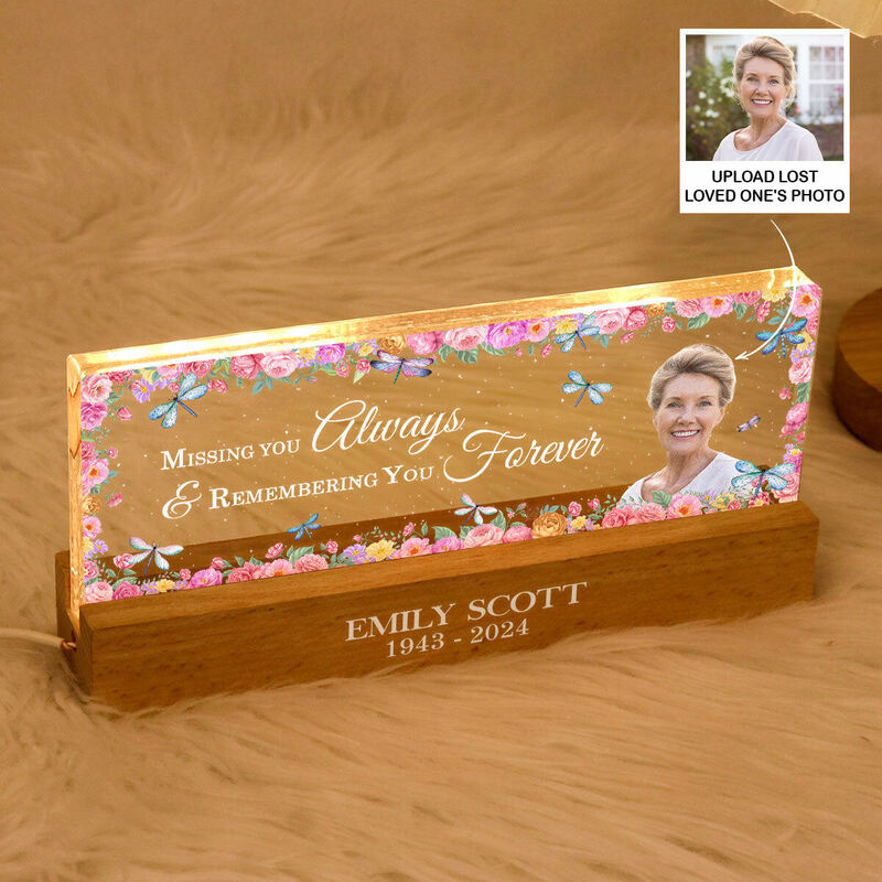 Personalized Led Lights Custom Photo Memorial Gifts For Loved Ones