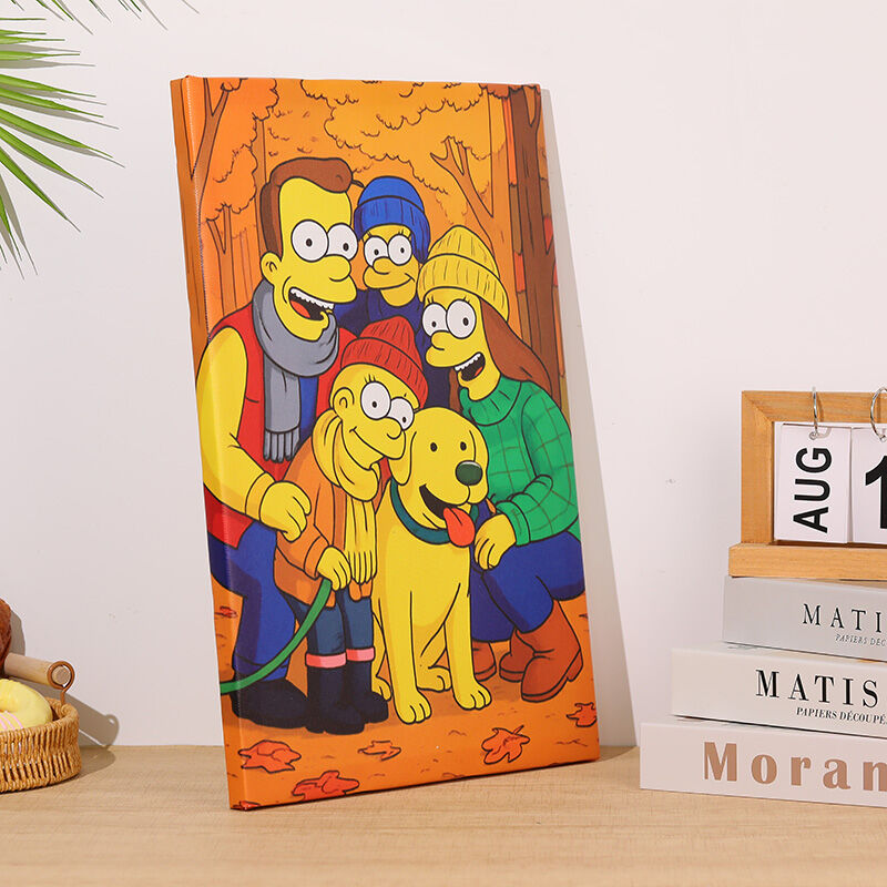 Toile personnalisée avec photo Cadeau mignon pour la famille