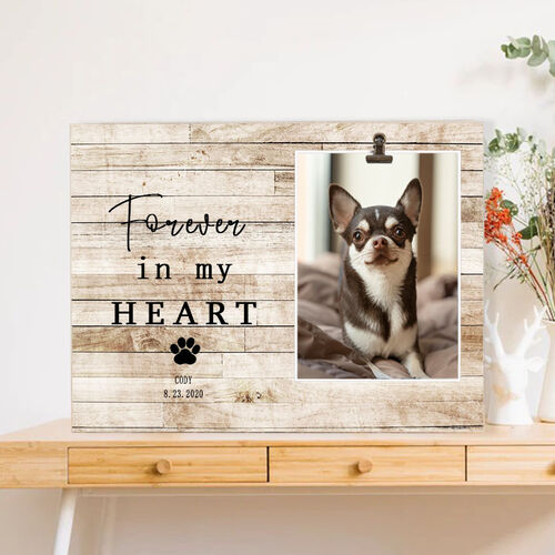 Personalisierter Fotorahmen Liebes Haustier Gedenkgeschenk für Tierliebhaber