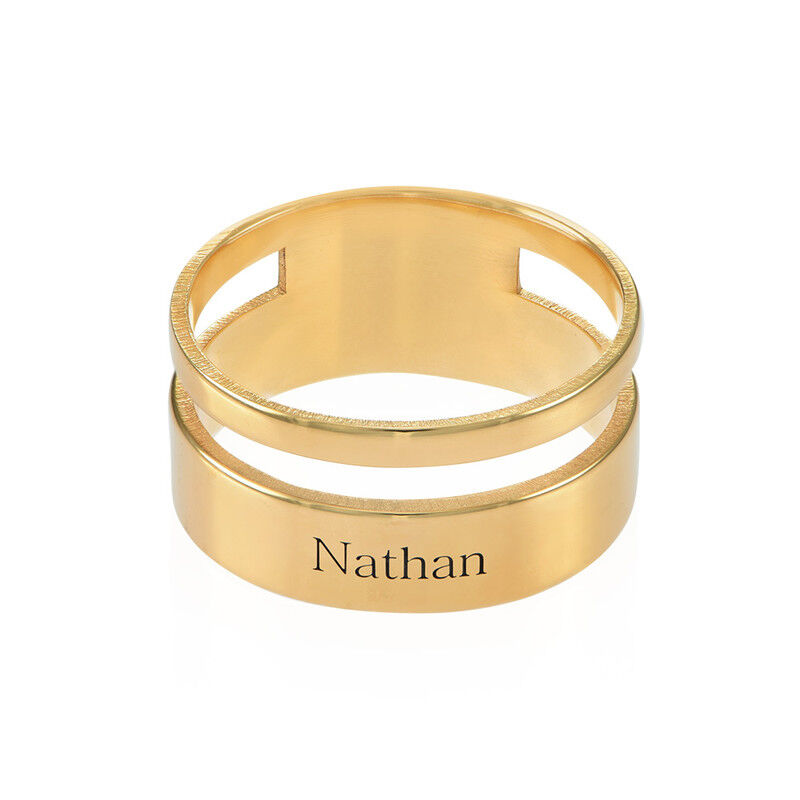 "Passionate Love" Personalized Engraving Ring