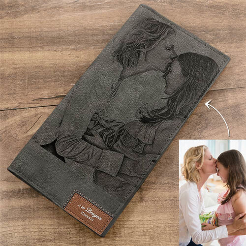 Personalized Photo Men Wallets-For Husband