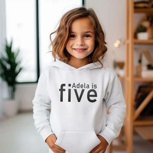 Custom Name's Girl - (PERSONALIZE IT!) - Child Hoodie