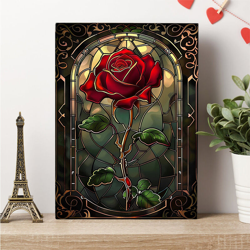 Retro Rose Diamond Painting Creative Gift for Your Love