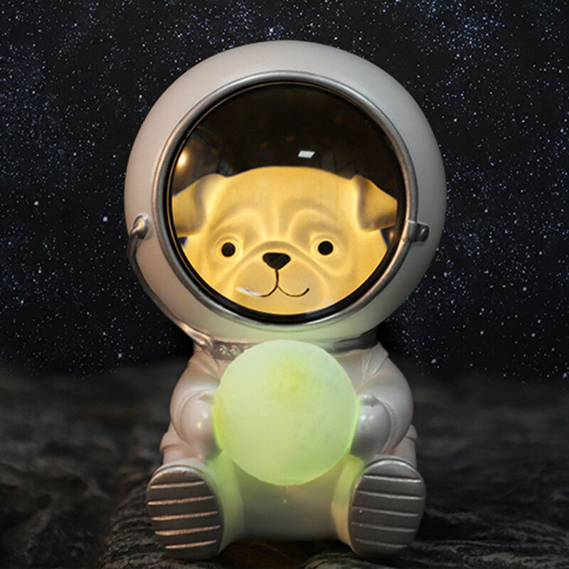 Cute Pet Astronaut LED Lamp Best Gift for Family