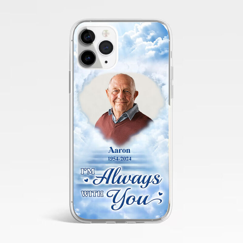 Personalisierte Handytaschen Individuelle Foto-Gedenkgeschenke für verlorene Angehörige