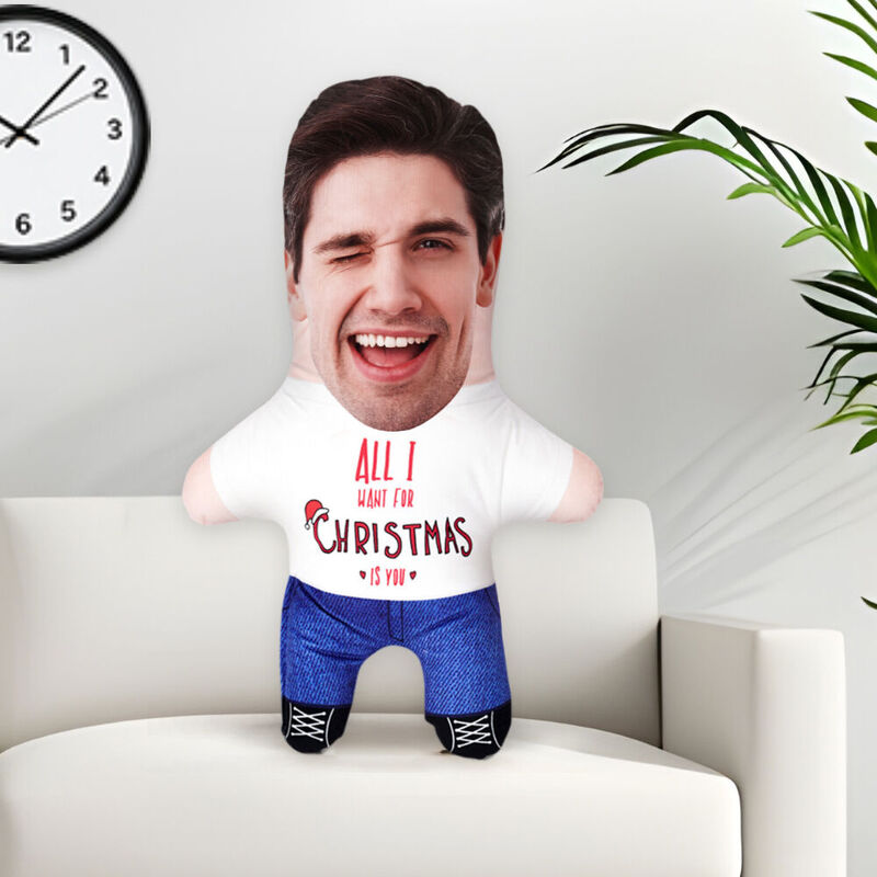 Coussin Oreiller personnalisé Cadeau de Noël pour couple