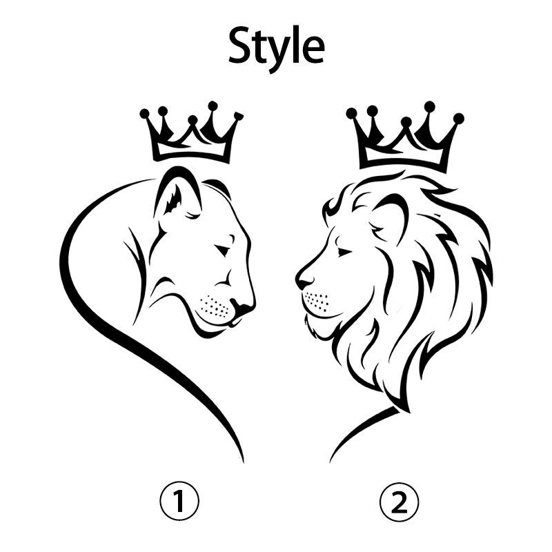 Personalized Tank Top Lion King Couple Design Custom Roman Numeral Date Gift for Lovers