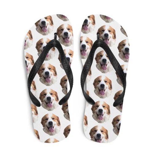 Personalized Face Flip Flops -For Summer Gift