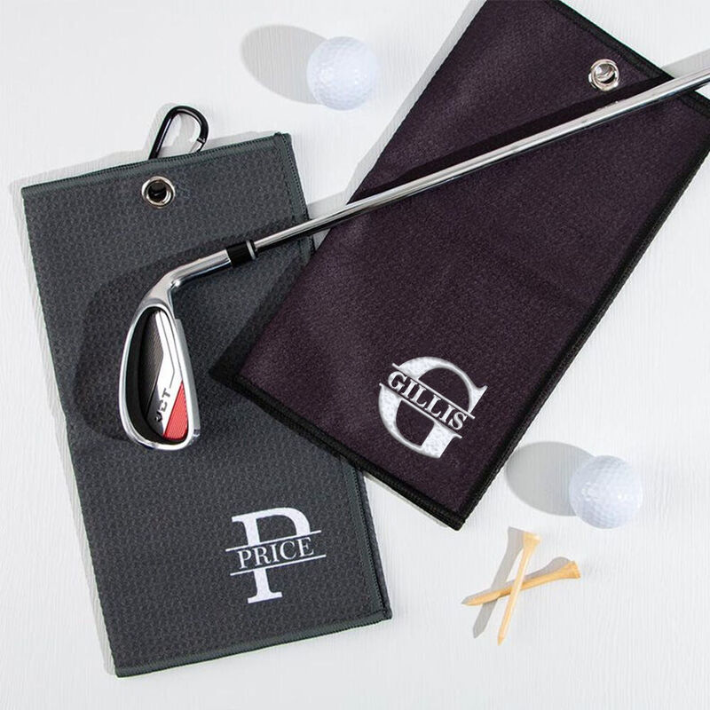 Personalized Golf Towel Custom Name Activity Gifts for Members