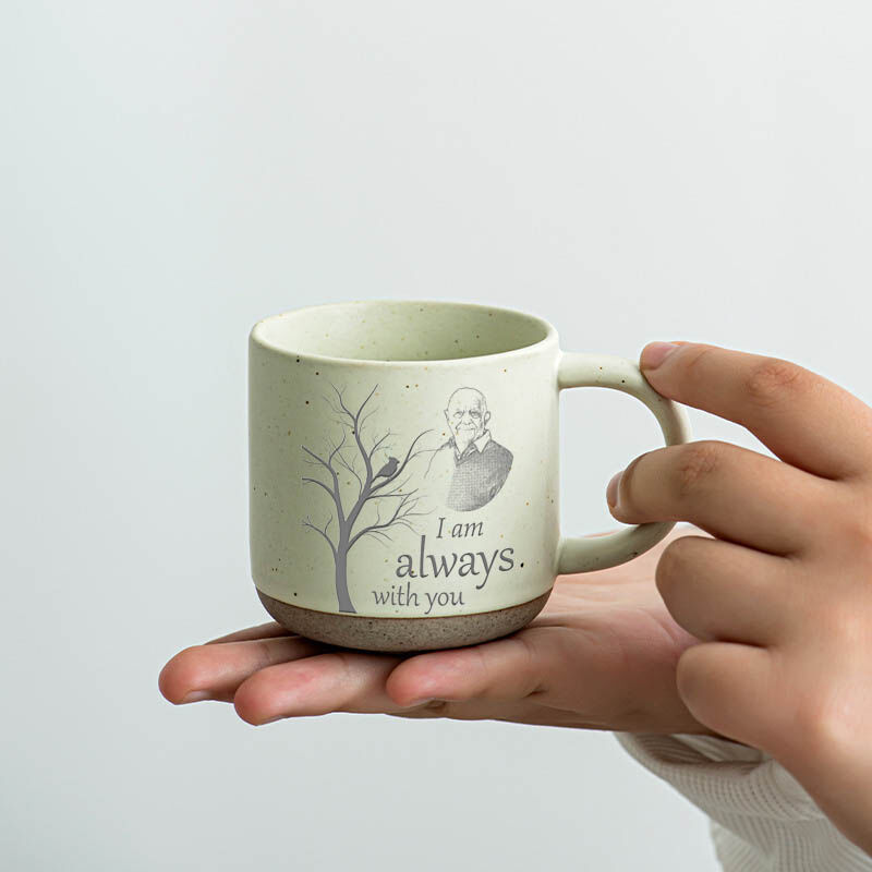 Personalized Ceramic Mug Custom Photo Memorial Gift For The Passed One