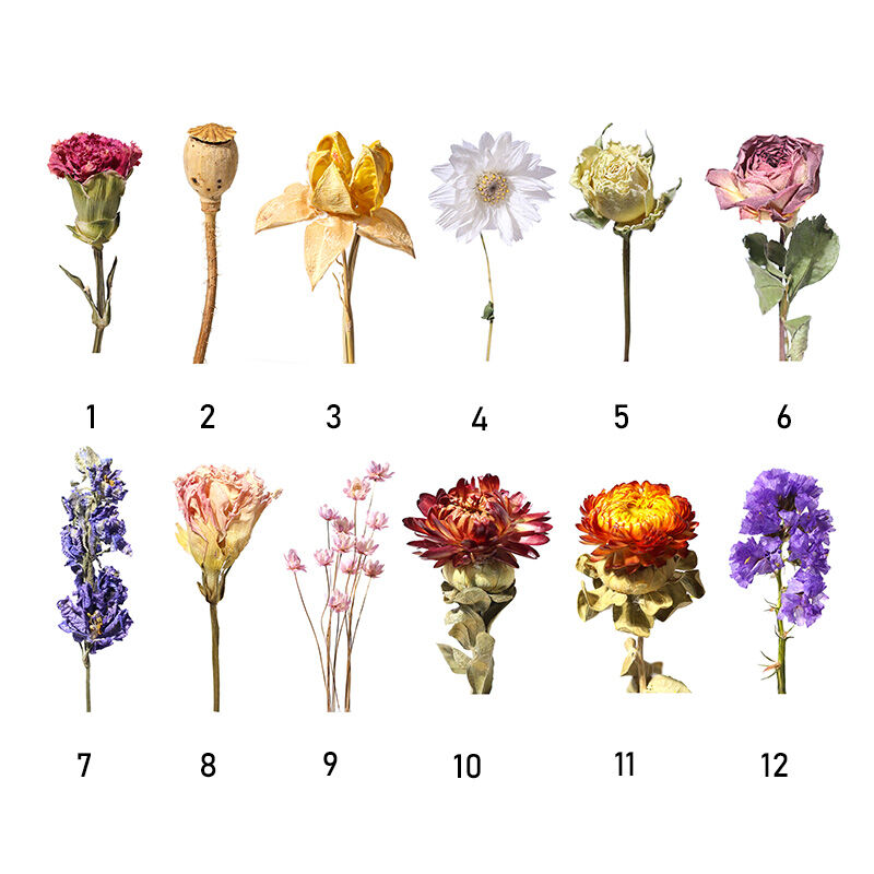 Personalized Name Resin Wood Lamp with Custom Birth Flowers Beautiful Gift for Mom